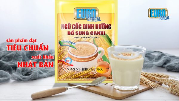 Ngũ cốc dinh dưỡng bổ sung canxi EURO CEREAL