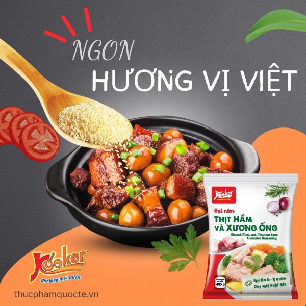 hạt nêm kooker - ngon hương vị Việt