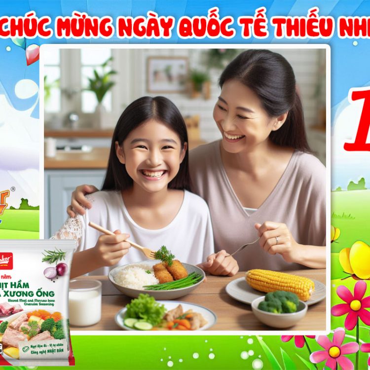 Ngày quốc tế thiếu nhi - món ngon mẹ nấu