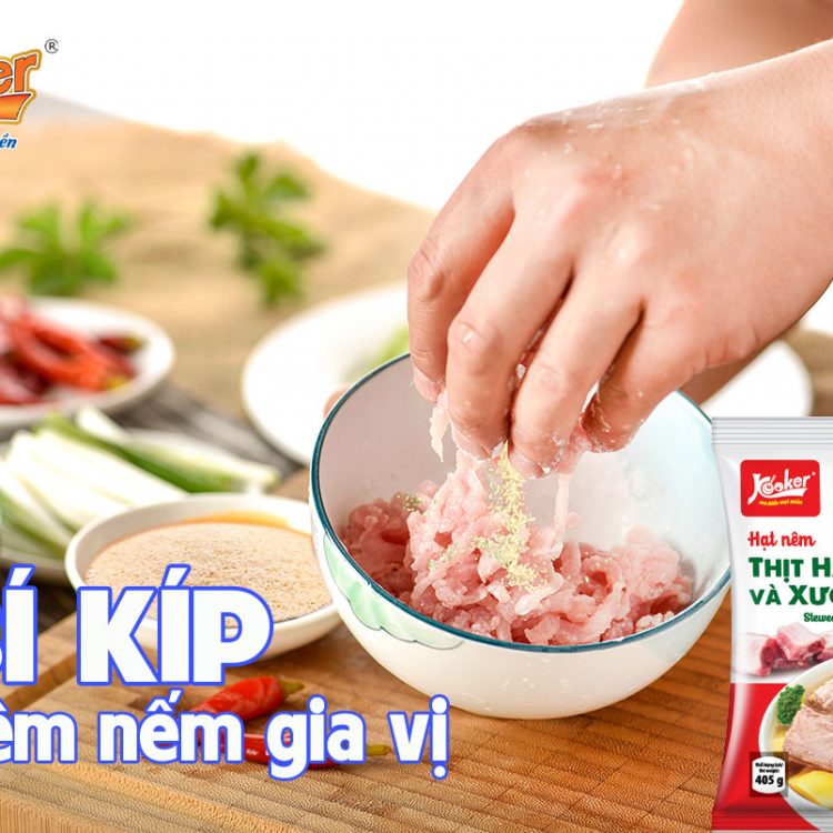 Bí kíp nêm nếm gia vị