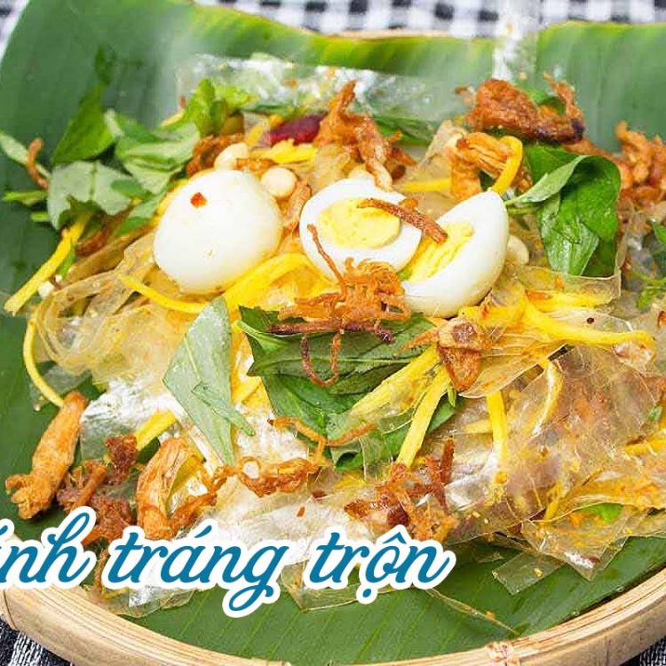 Cách làm Bánh tráng trộn
