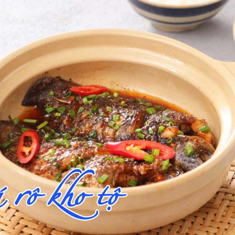 Cá rô kho tộ