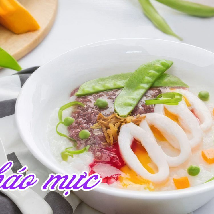 cháo mực