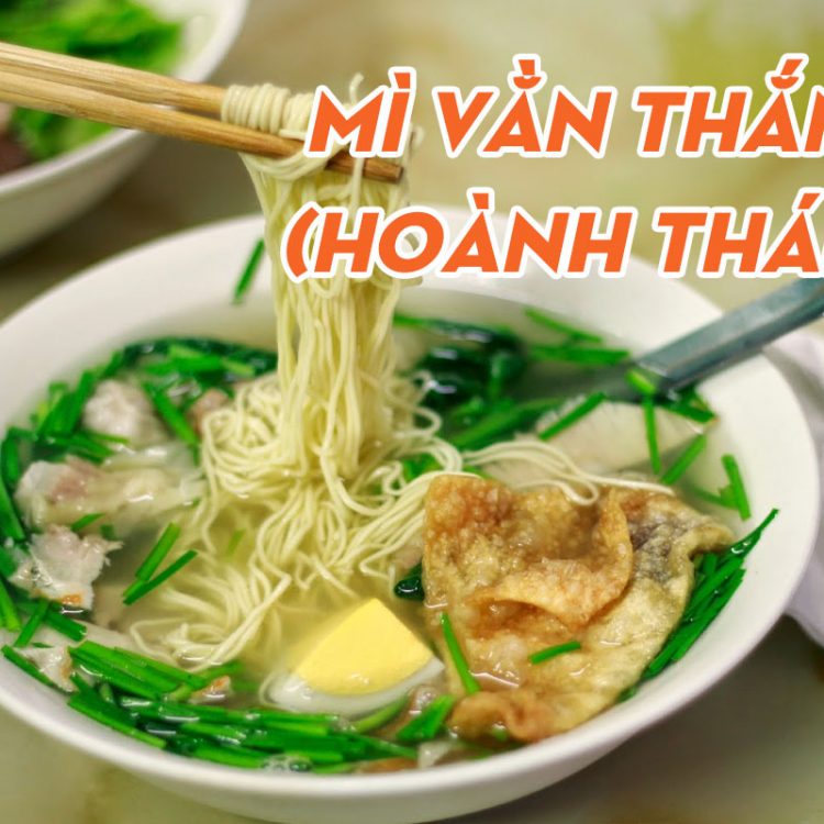 Mì vằn thắn (hoành thánh)