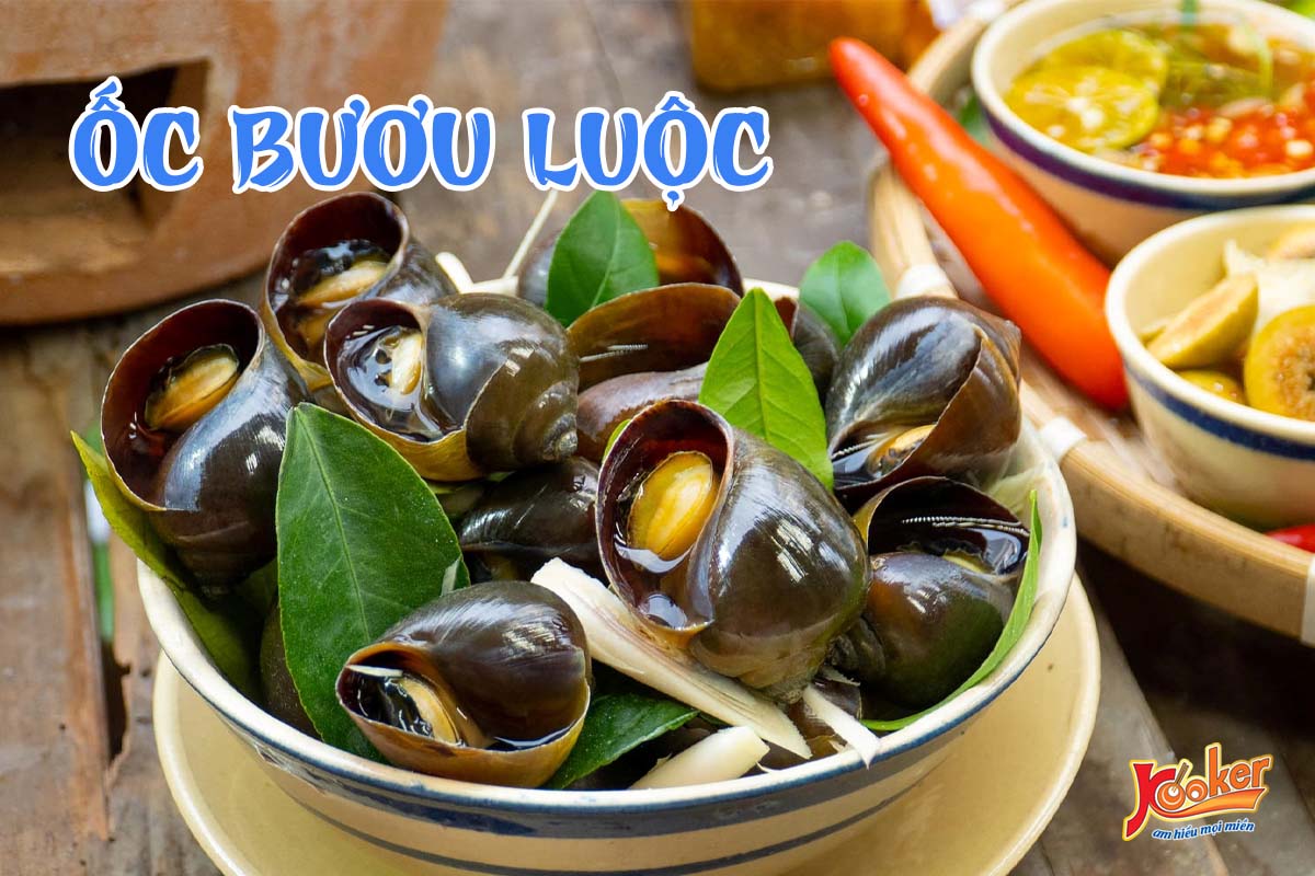 Ốc bươu luộc