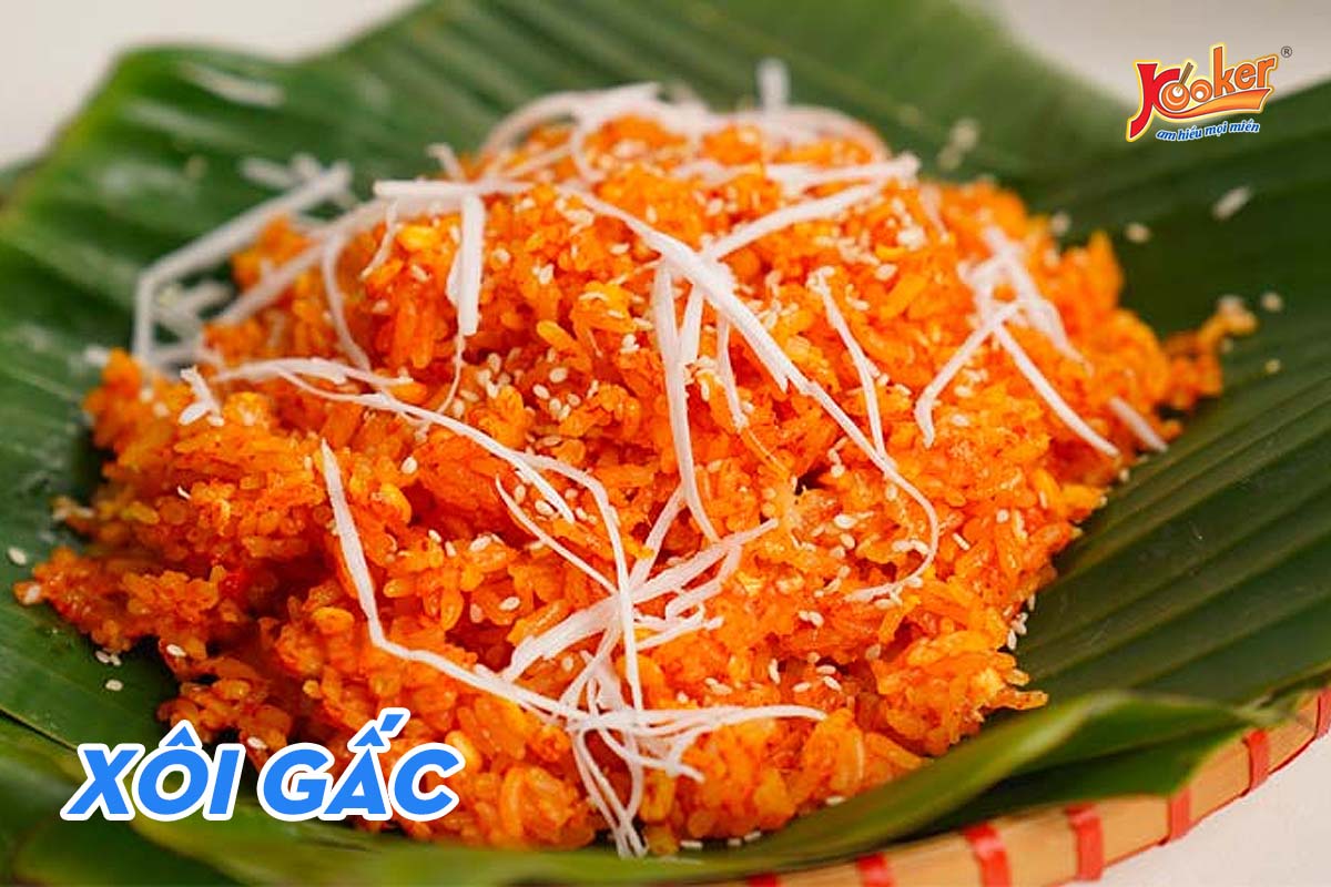 Xôi gấc