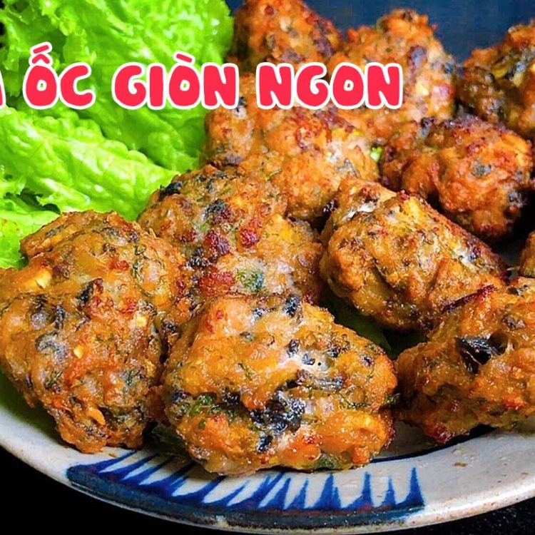 Chả ốc giòn ngon lạ miệng - Kooker