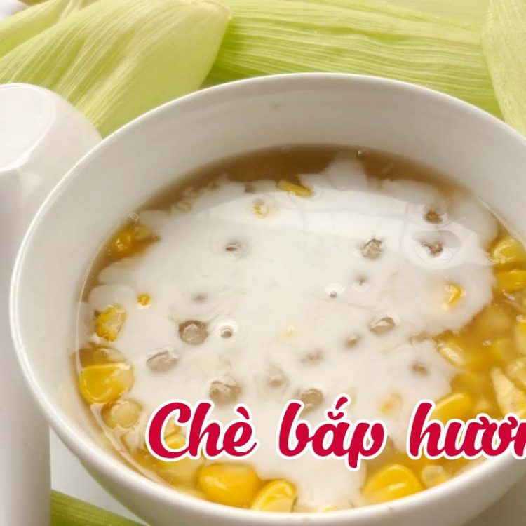 Chè bắp hương béo ngậy - Kooker