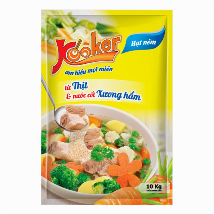 hạt nêm thịt hầm Kooker vàng
