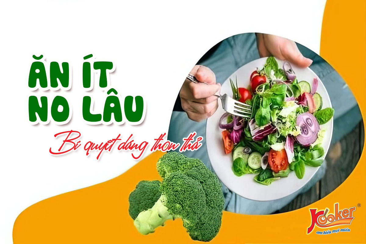 ăn ít no lâu dáng đẹp