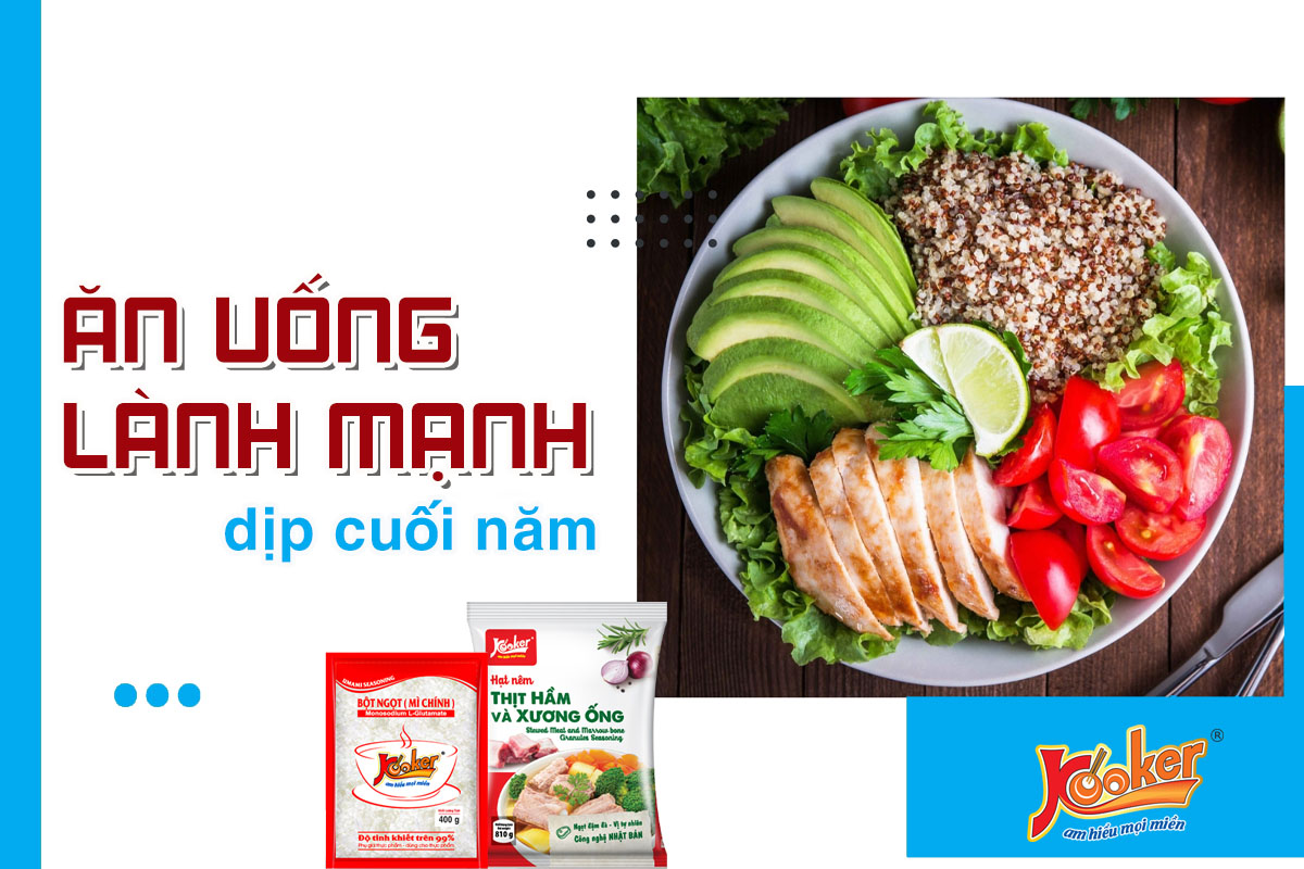 ăn uống lành mạnh dịp cuối năm