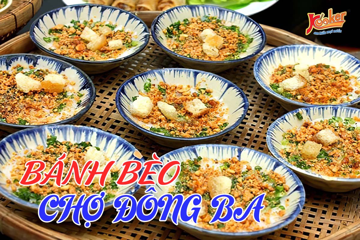 Bánh bèo chợ Đông Ba - Kooker