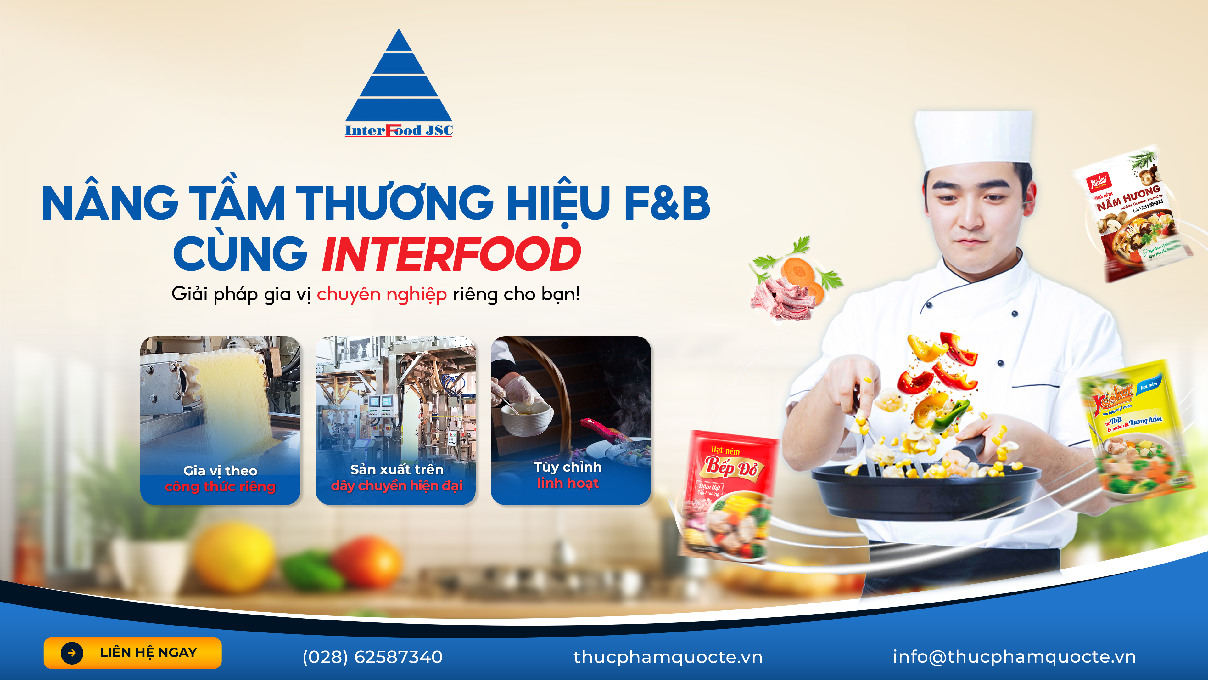 Nâng tầm thương hiệu F&B